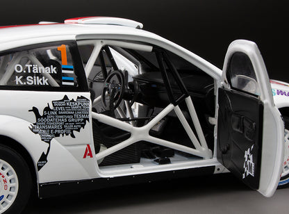 Ford Focus RS WRC 03 #1 O.Tänak/K.Sikk Winner Saaremaa Rally 2011 1:18