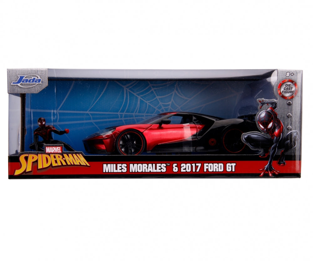 Ford GT Marvel Spider-Man Miles Morales 2017 1:24