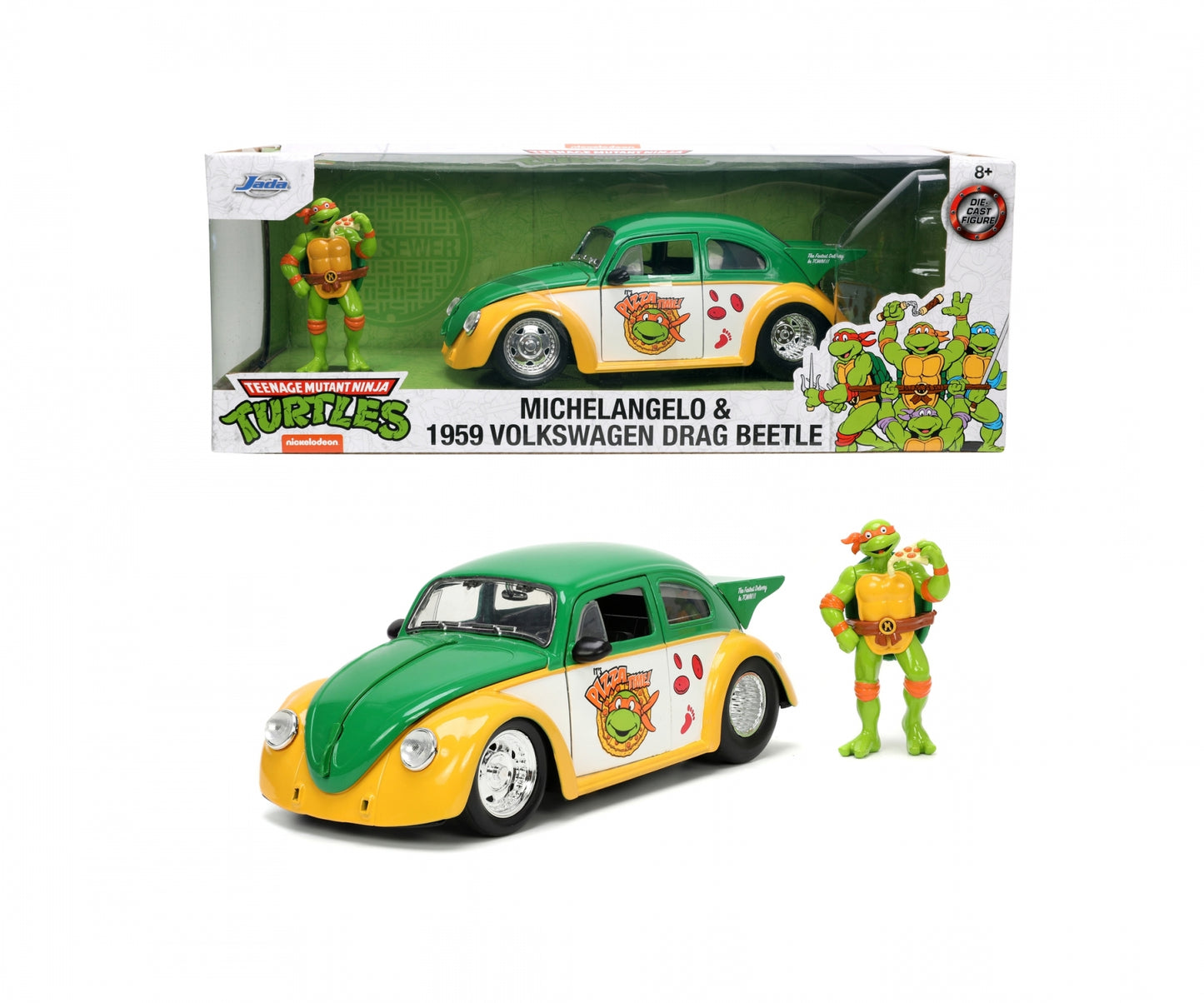 Volkswagen VW Käfer Drag BeetleTurtles 1959 1:24