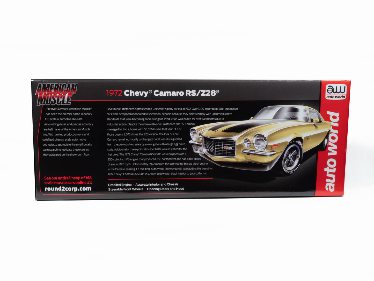 Chevrolet Camaro Z/28 RS 1972 1:18