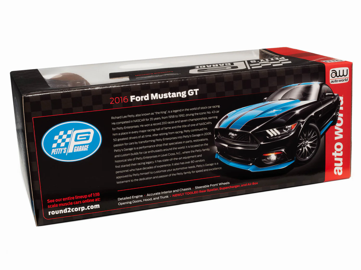Ford Mustang Petty's Garage 2016 1:18
