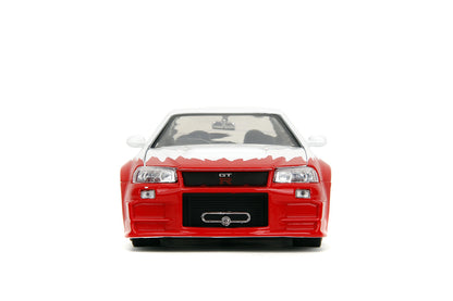Nissan Skyline GTR R34 RYU Street Fighter 1:24