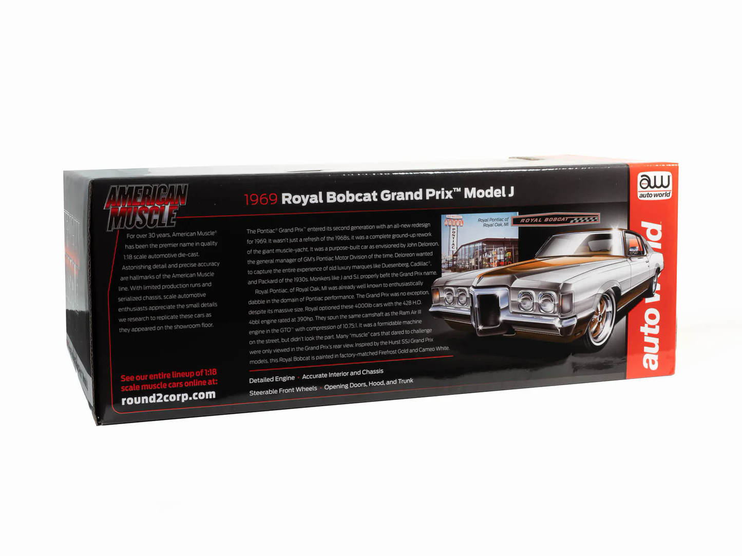 Pontiac Grand Prix (Royal Bobcat) 1969 1:18