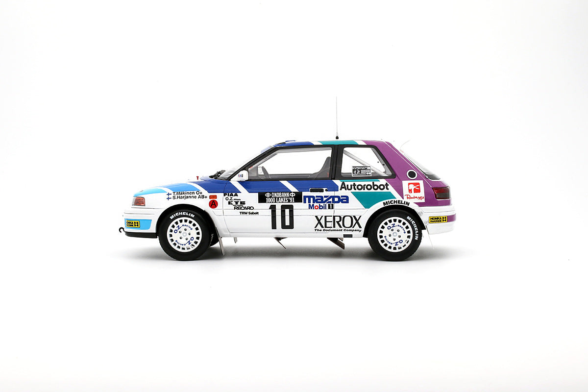 Mazda 323 GTX Gr.A 1000 Lakes Rally 1991 T. MÄKINEN 1:18