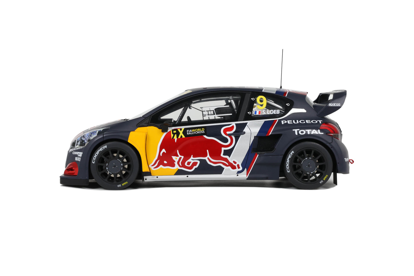 Peugeot 208 WRX S.LOEB Belgium GP 2018 1:18