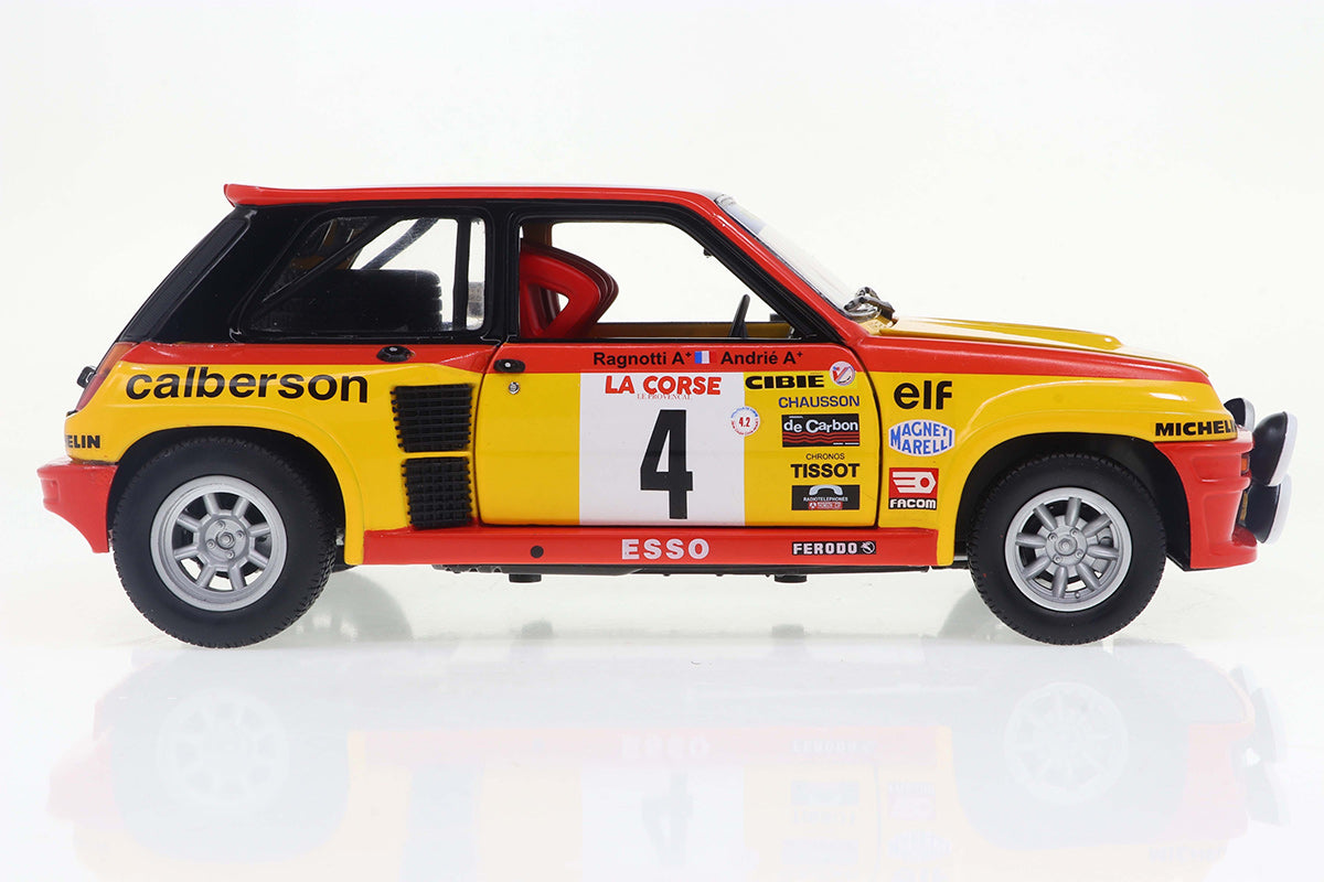 Renault 5 turbo Tour de Corse 1980 #4 Ragnotti/Andrie 1:18