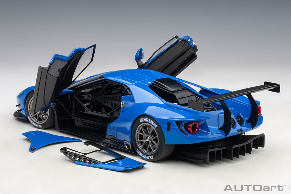Ford GT LM Plain Body Version 2018 1:18