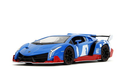 Lamborghini Veneno Sonic the Hedgehog 1:24