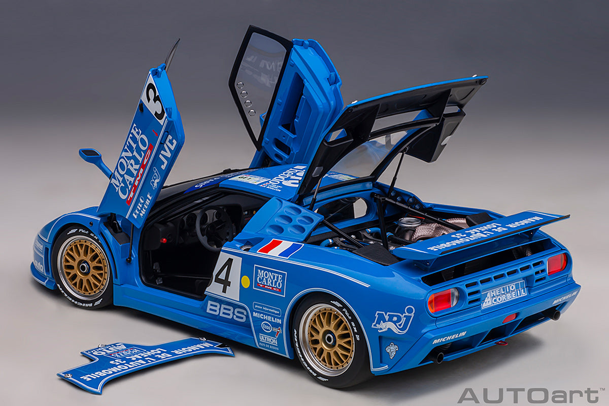Bugatti EB110 LM 1994 #34 1:18
