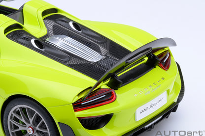 Porsche 918 Spyder Weissach Package 1:18