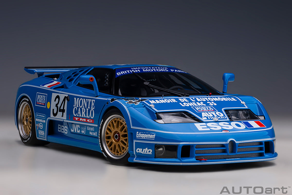Bugatti EB110 LM 1994 #34 1:18