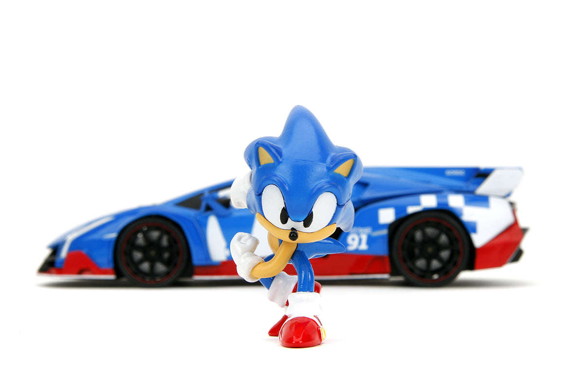 Lamborghini Veneno Sonic the Hedgehog 1:24