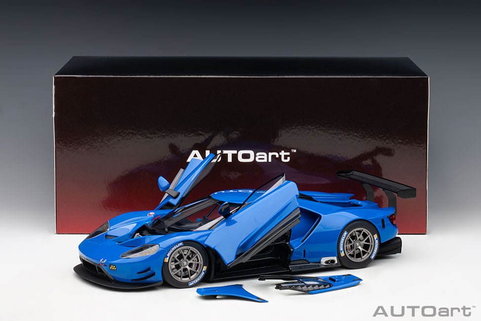 Ford GT LM Plain Body Version 2018 1:18