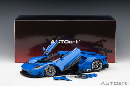 Ford GT LM Plain Body Version 2018 1:18