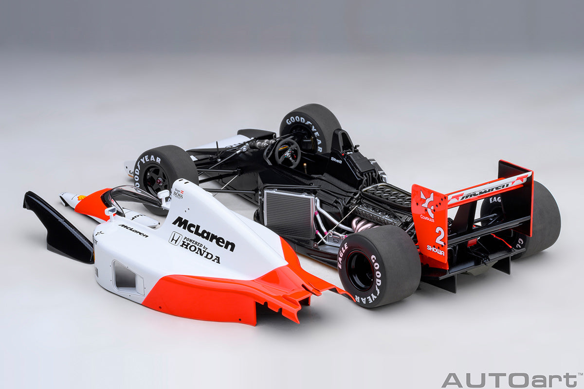 McLAREN HONDA MP4/6 1991 G.BERGER #2  1:18