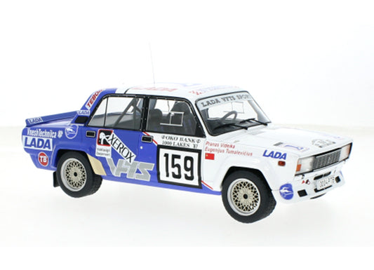 Lada 2105 VFTS No.159 1000 Lakes Rally E.Tumalevicius/P.Videika 1987 1:18