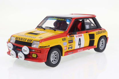 Renault 5 turbo Tour de Corse 1980 #4 Ragnotti/Andrie 1:18