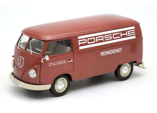 Volkswagen T1 Bus Porsche Renndienst 1:18