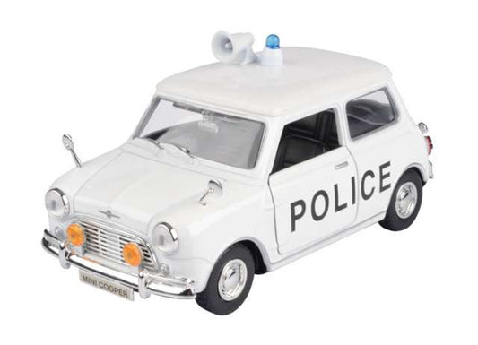 Mini Cooper UK Police 1:18