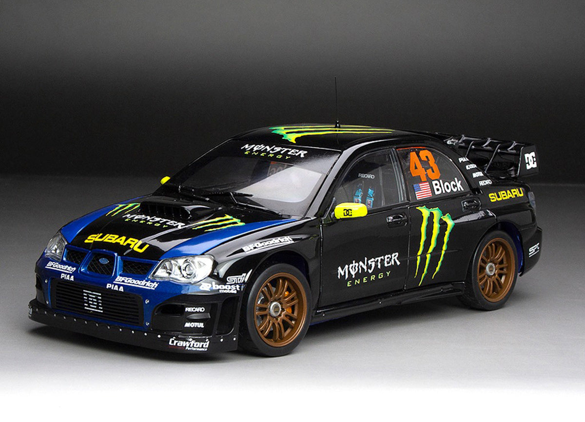 Subaru Impreza WRC06 #43 Ken Block 2008 1:18
