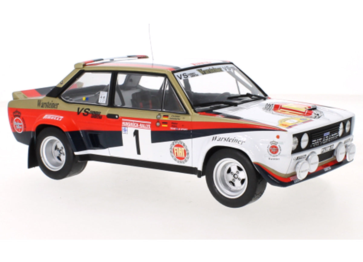 Fiat 131 Abarth No.1 Rally Hunsrück W.Röhrl/C.Geistdörfer 1:18