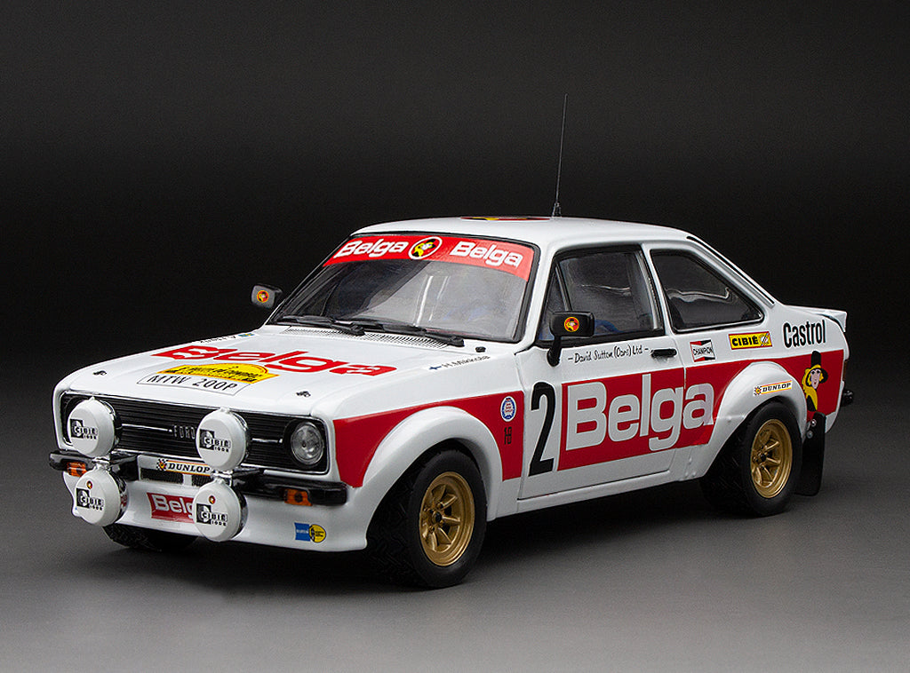 Ford Escort RS1800 #2 H.Mikkola/A.Hertz Rally du Condroz 1979 1:18