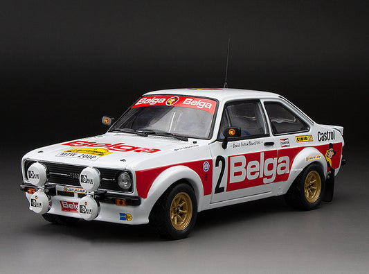 Ford Escort RS1800 #2 H.Mikkola/A.Hertz Rally du Condroz 1979 1:18