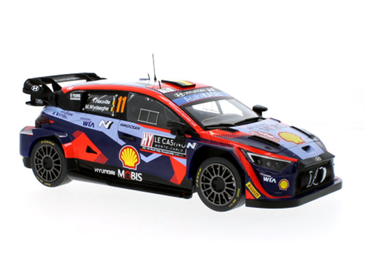 Hyundai i20 N No.11 WRC1 Rally Monte Carlo T.Neuville/M.Wydaeghe 2023 1:18