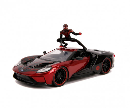Ford GT Marvel Spider-Man Miles Morales 2017 1:24