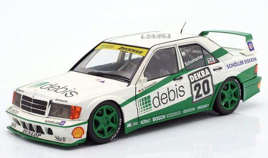 Mercedes 190E 2.5-16 Evo II #20 1991 Michael Schumacher Norisring 1:18
