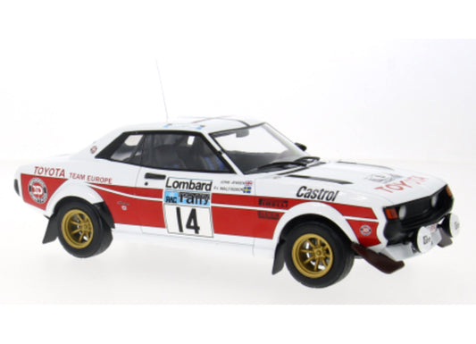 Toyota Celica 2000 GT (RA21) #14 Rally 1977 P-I.Walfridson / J.Jensen 1:18
