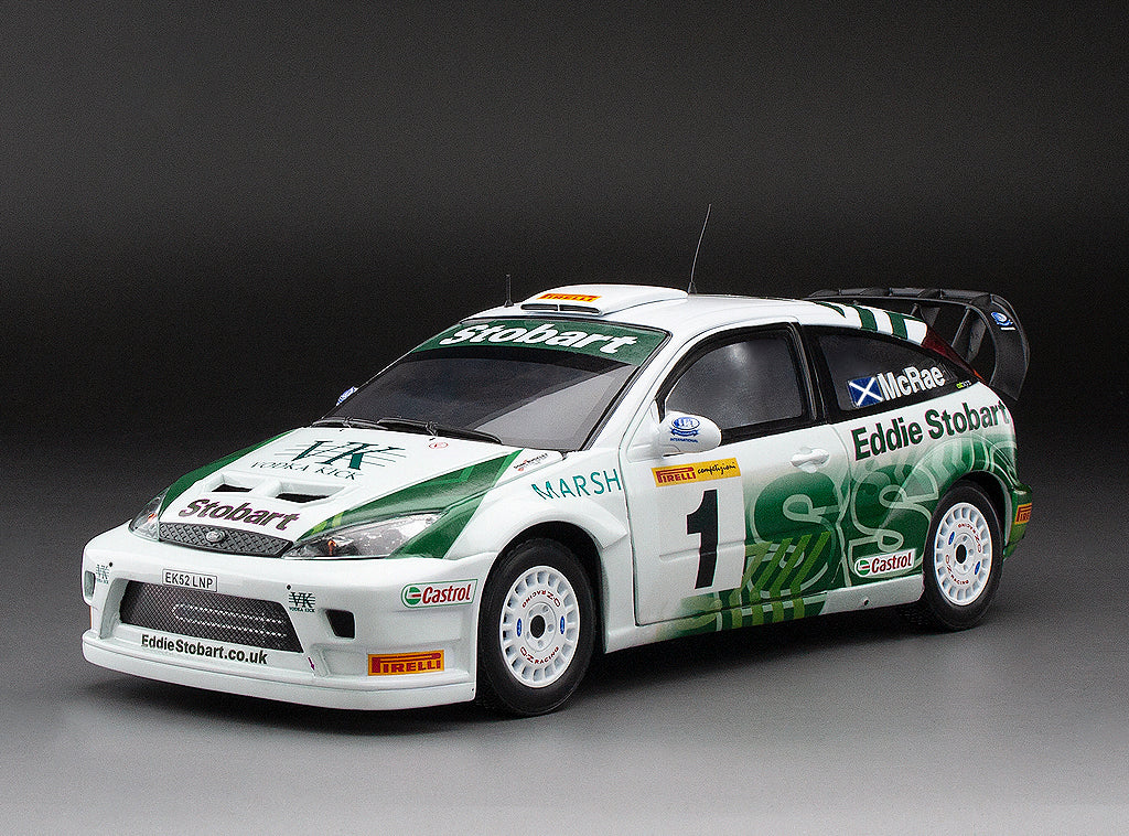 Ford Focus RS WRC ’03 #1 Colin McRae Pirelli International Rally 2005 1:18