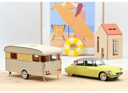 Citroën DS 19 1960 & Caravan 1:18