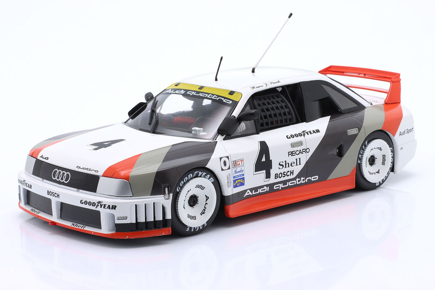 Audi 90 IMSA GTO 2nd Place Portland 1989 Hans-Joachim Strietzel 1:18