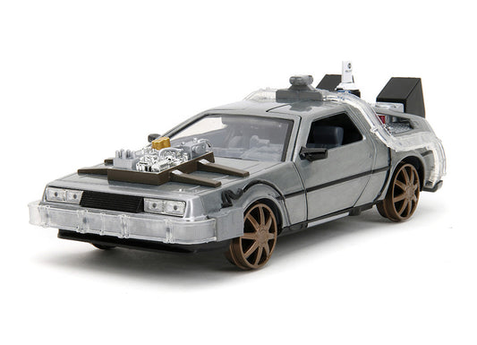 DeLorean Time Machine (Back to the Future 3) 1:24