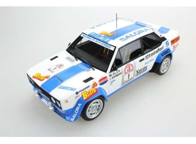 FIAT 131 ABARTH 1980 #1 Rally M.Alen 1:18