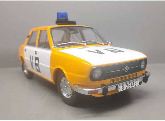Skoda 105L 1976 Czechoslovakia Police 1:18
