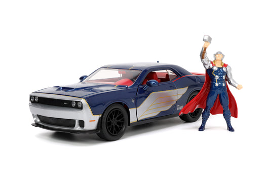 Dodge Challenger SRT8 Hellcat Marvel Thor 2015 1:24