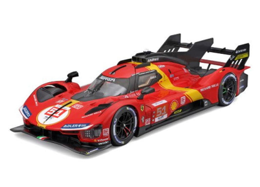 Ferrari 499P #51 Le Mans Winner 2023 P. Pier Guidi/J.Calado/A. Giovinazzi 1:18