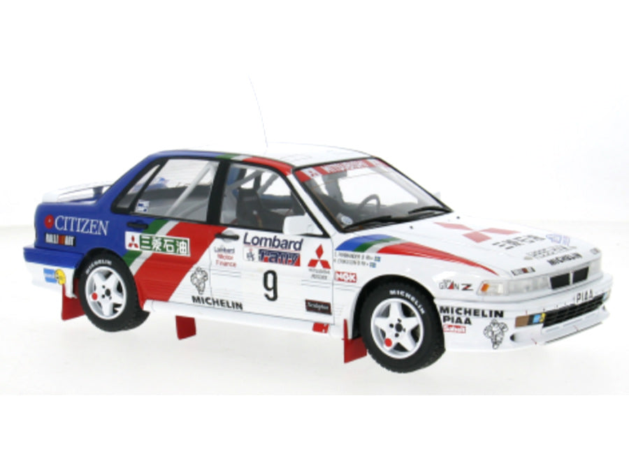 Mitsubishi Galant VR-4 No.9 RAC Rally K.Eriksson/S.Parmander 1990 1:18