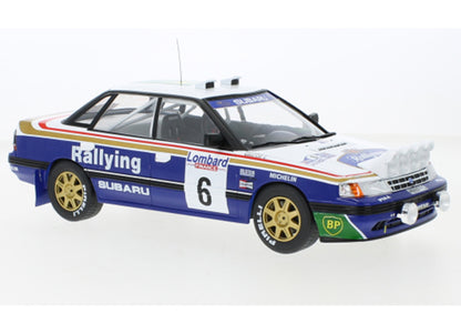 Subaru Legacy RS No.6 Roth. Rally, M.Alen/I.Kivimäki, 1991 1:18