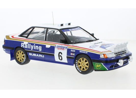 Subaru Legacy RS No.6 Roth. Rally, M.Alen/I.Kivimäki, 1991 1:18