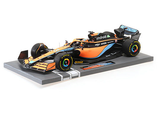 MCLAREN F1 TEAM MCL36 DANIEL RICCIARDO BAHRAIN GP 2022 1:18