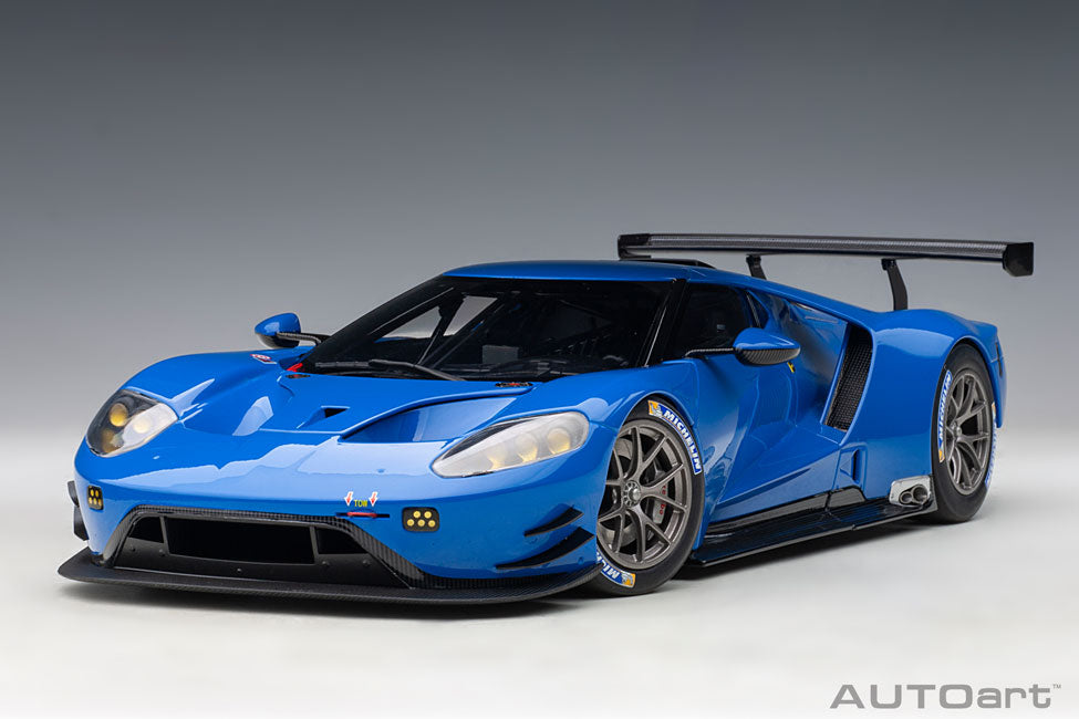 Ford GT LM Plain Body Version 2018 1:18