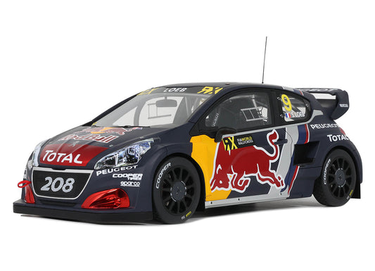 Peugeot 208 WRX S.LOEB Belgium GP 2018 1:18