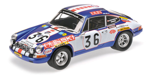 PORSCHE 911 S ÉCURIE JEAN SAGE WALDEGARD/CHENEVIÈRE LE MANS 1971 1:18