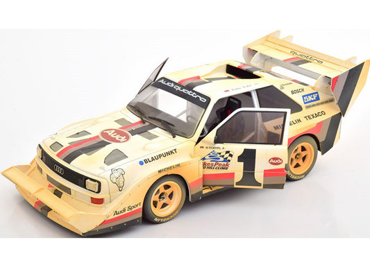 Audi Sport Quattro S1 Pikes Peak 1987 Röhrl  1:18