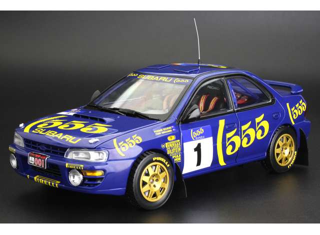 Subaru Impreza 555 1994 #6 R. Burns/ R. Reid HK-Beijing 1:18