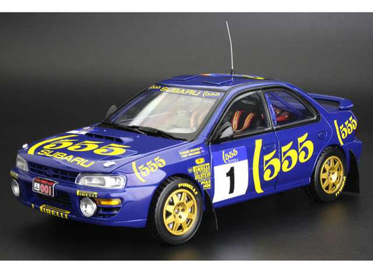 Subaru Impreza 555 1994 #6 R. Burns/ R. Reid HK-Beijing 1:18