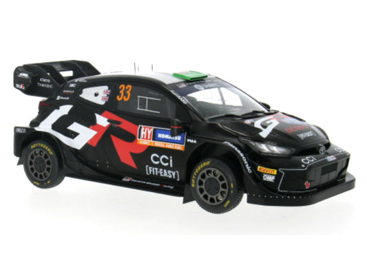 Toyota Yaris Rally 1 E.Evans S.Martin No.33 Sweden 1:18